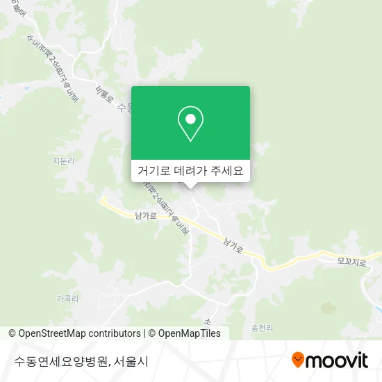 수동연세요양병원 지도