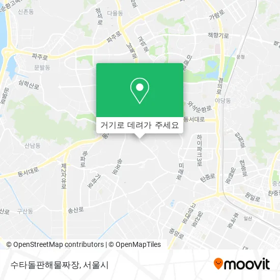수타돌판해물짜장 지도