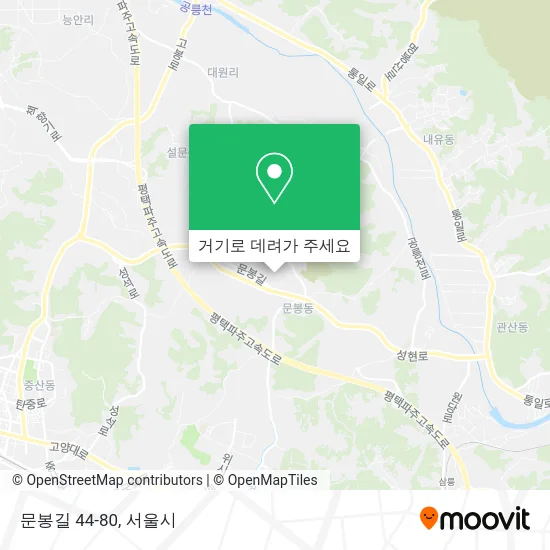 문봉길 44-80 지도