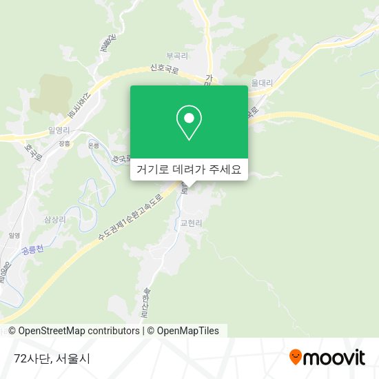 72사단 지도