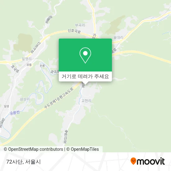72사단 지도