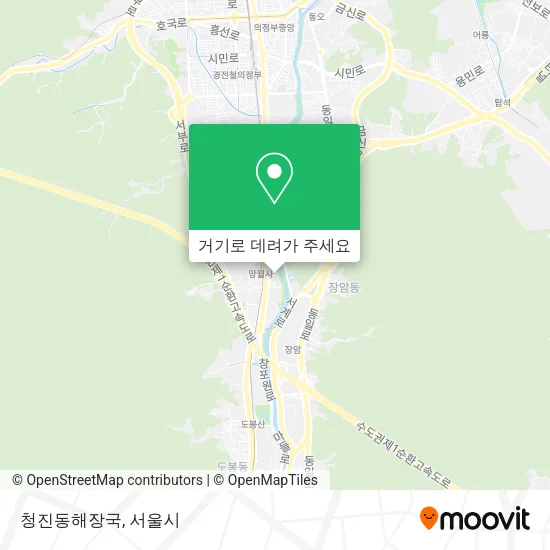 청진동해장국 지도