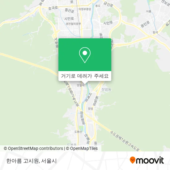 한아름 고시원 지도