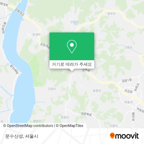문수산성 지도