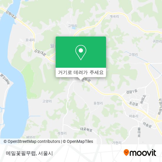 메밀꽃필무렵 지도