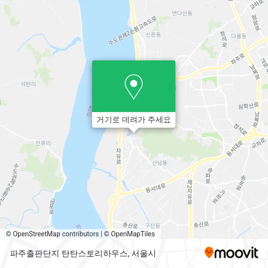 파주출판단지 탄탄스토리하우스 지도