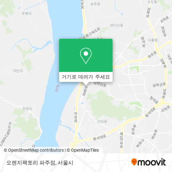 오렌지팩토리 파주점 지도