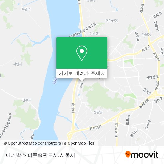 메가박스 파주출판도시 지도