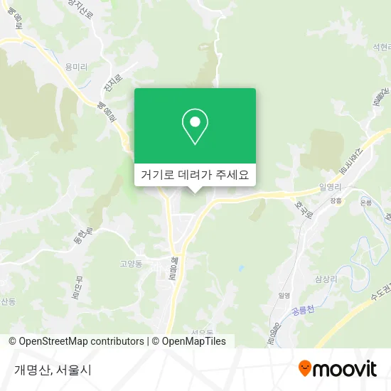 개명산 지도