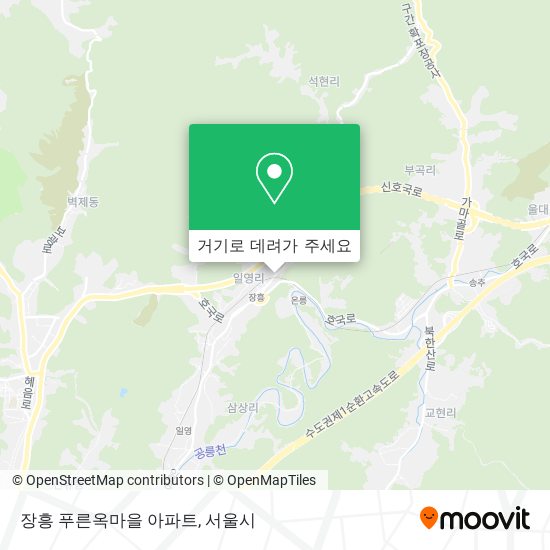 장흥 푸른옥마을 아파트 지도