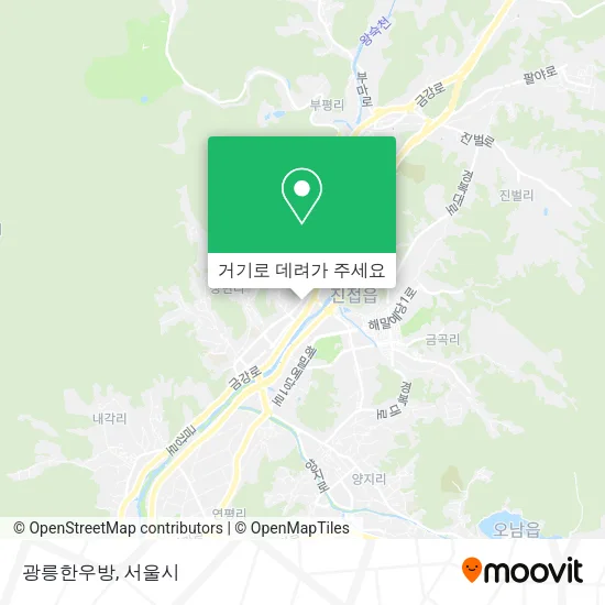 광릉한우방 지도