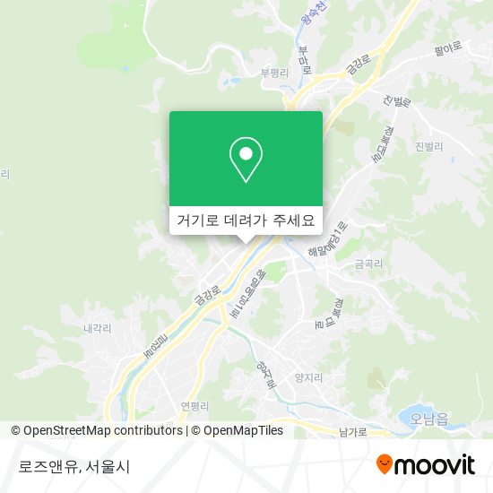 로즈앤유 지도