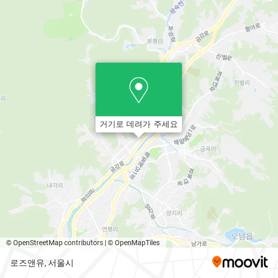로즈앤유 지도