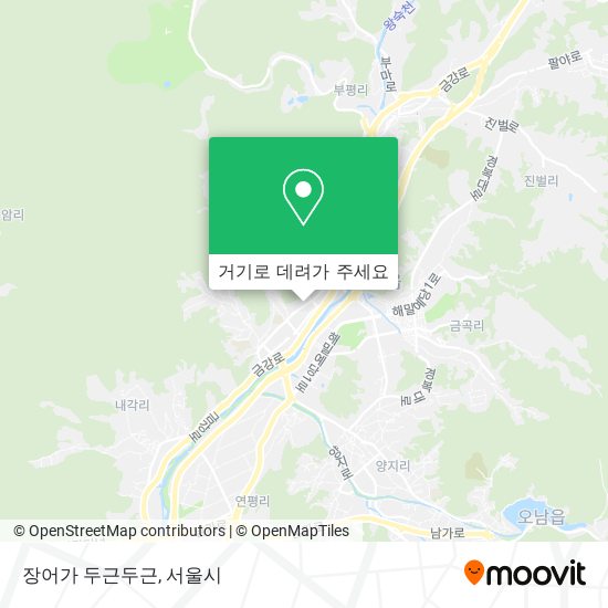 장어가 두근두근 지도