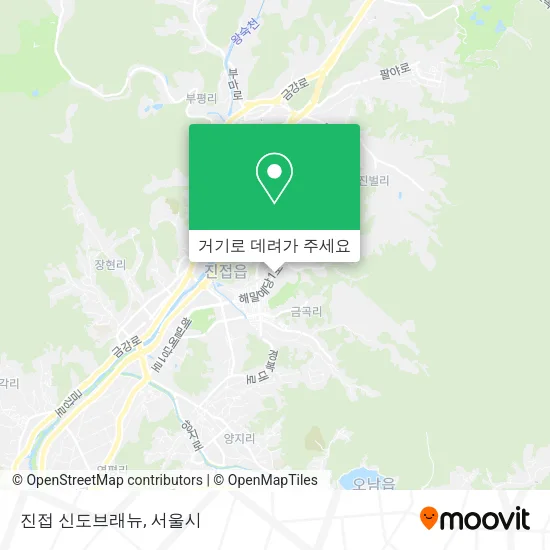 진접 신도브래뉴 지도