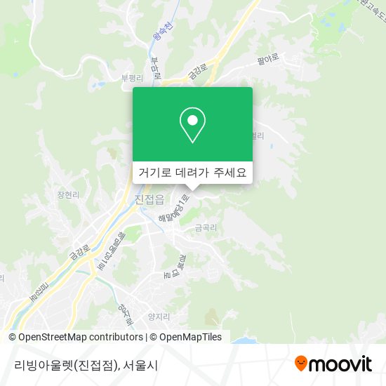 리빙아울렛(진접점) 지도