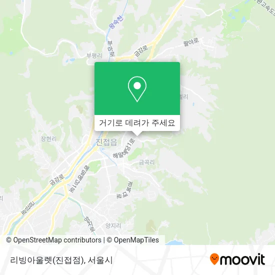 리빙아울렛(진접점) 지도