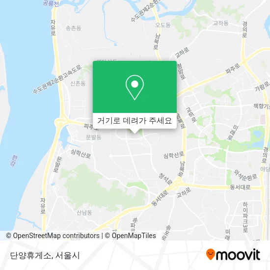단양휴게소 지도