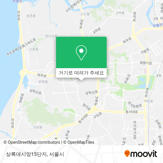 상록데시앙15단지 지도