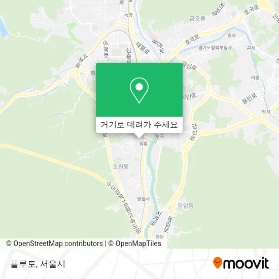 플루토 지도