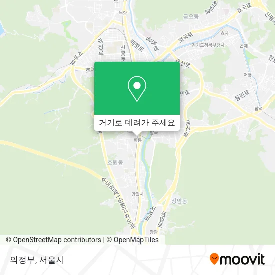의정부 지도