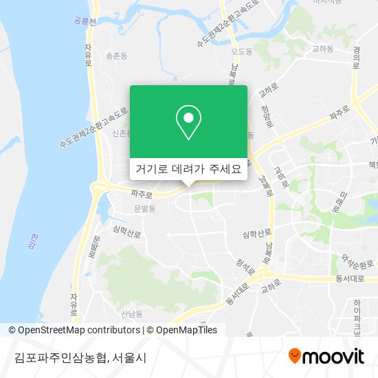 김포파주인삼농협 지도