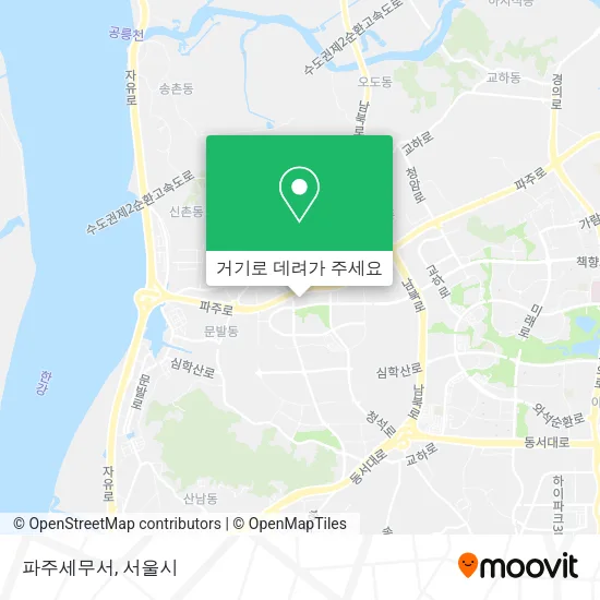 파주세무서 지도