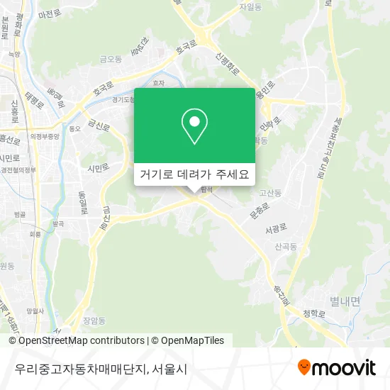 우리중고자동차매매단지 지도