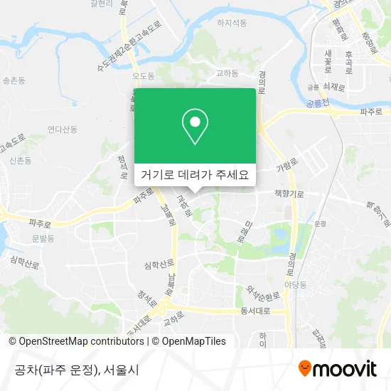 공차(파주 운정) 지도