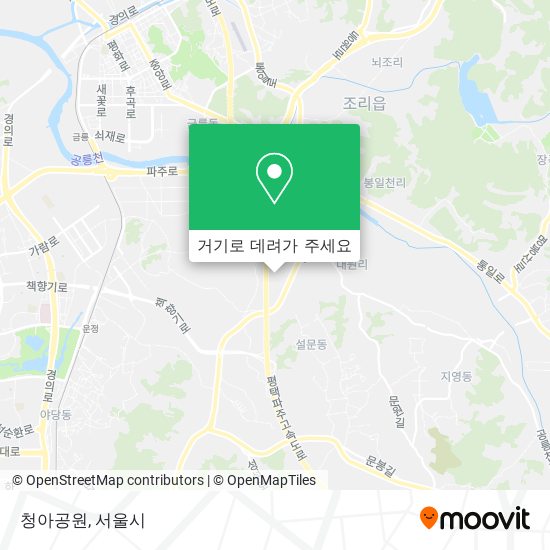 청아공원 지도