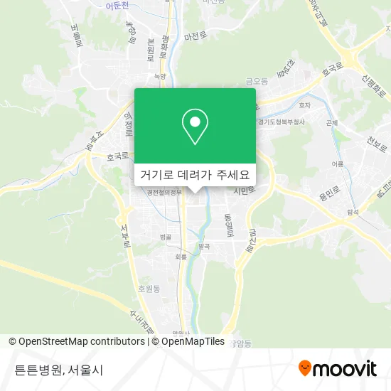 튼튼병원 지도
