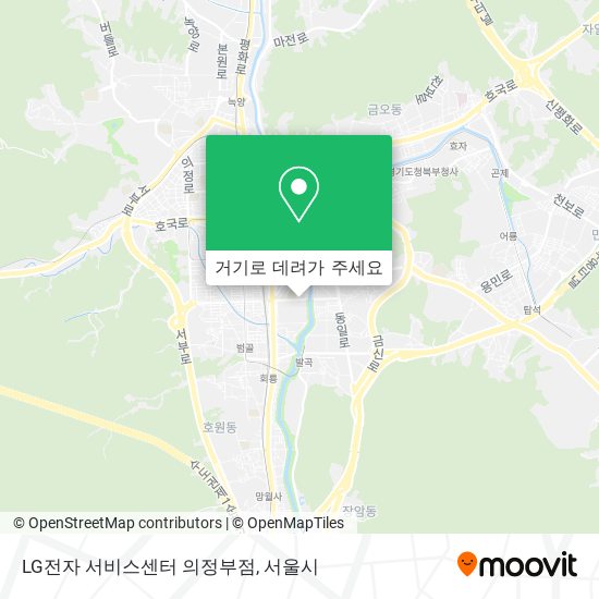 LG전자 서비스센터 의정부점 지도