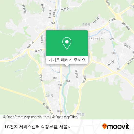 LG전자 서비스센터 의정부점 지도