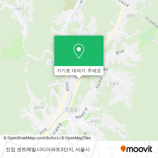 진접 센트레빌시티아파트3단지 지도