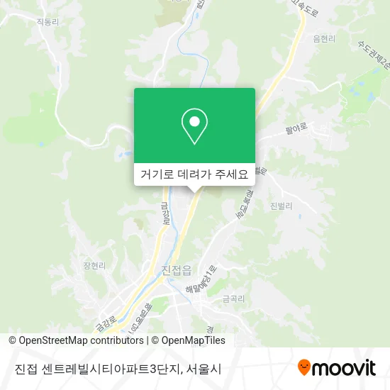 진접 센트레빌시티아파트3단지 지도