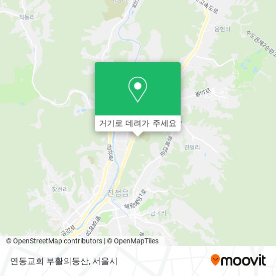 연동교회 부활의동산 지도