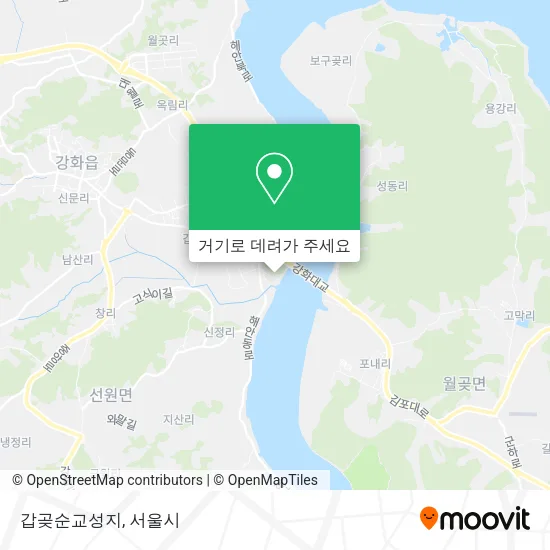 갑곶순교성지 지도