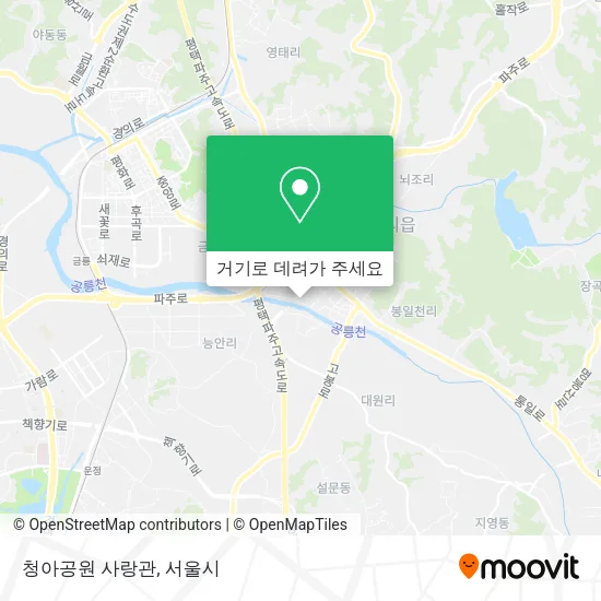 청아공원 사랑관 지도