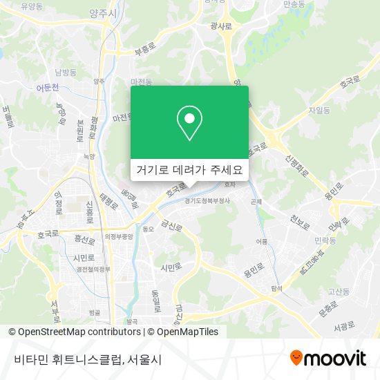 비타민 휘트니스클럽 지도