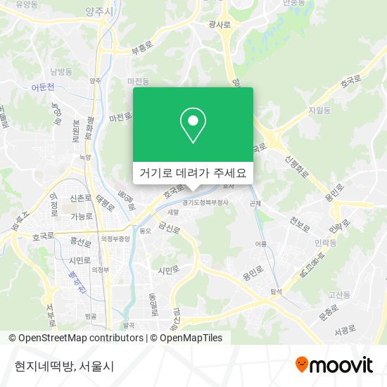 현지네떡방 지도