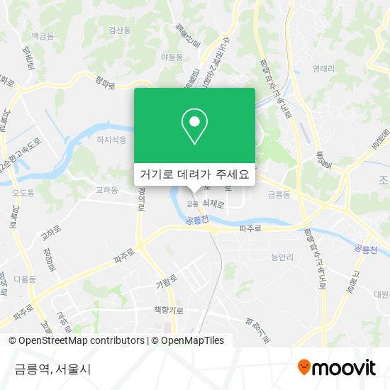 금릉역 지도