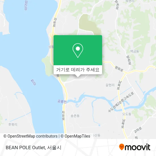 BEAN POLE Outlet 지도