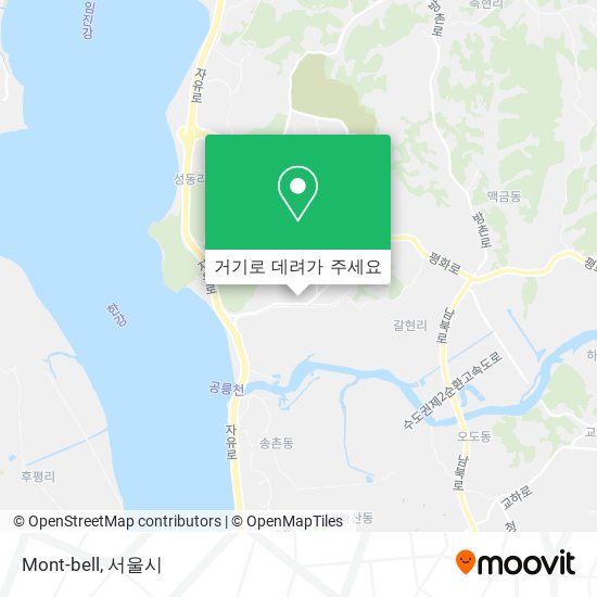 Mont-bell 지도