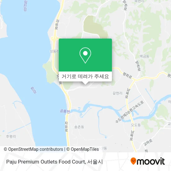 Paju Premium Outlets Food Court 지도