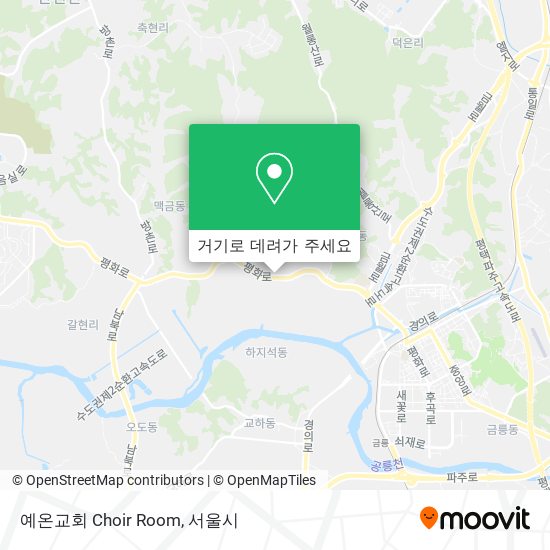 예온교회 Choir Room 지도