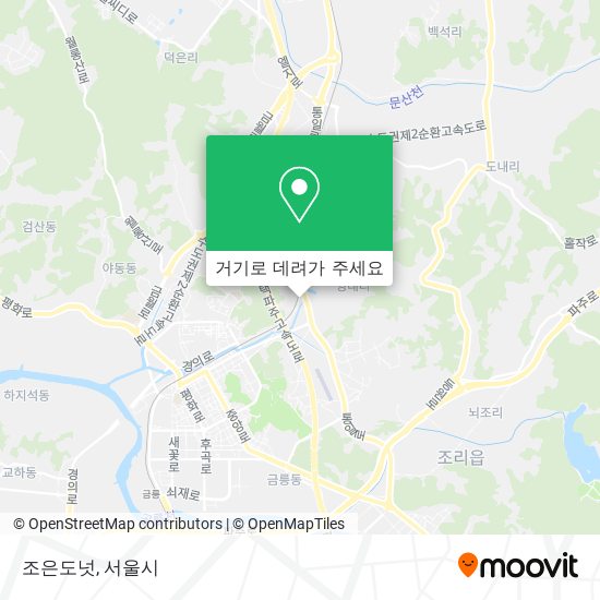 조은도넛 지도