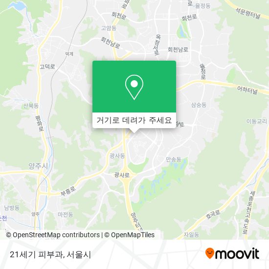 21세기 피부과 지도