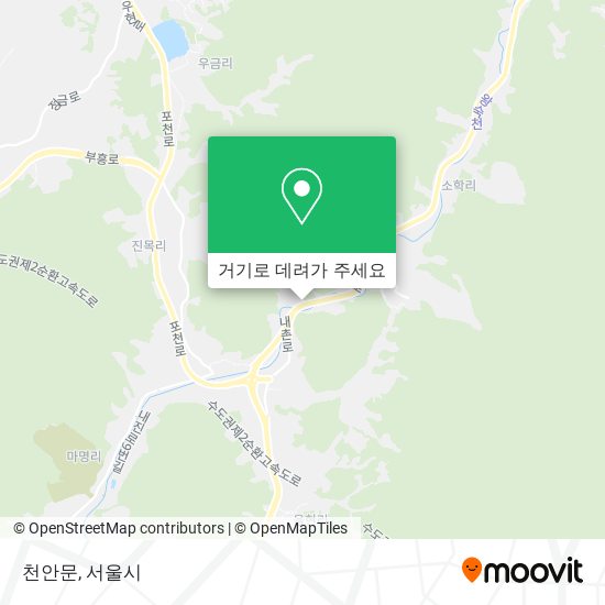 천안문 지도