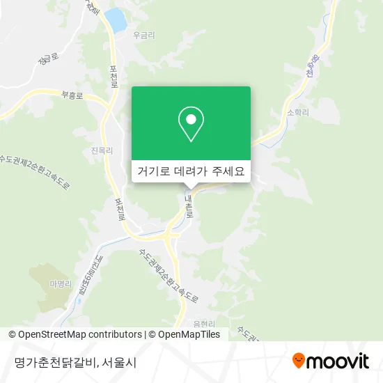 명가춘천닭갈비 지도