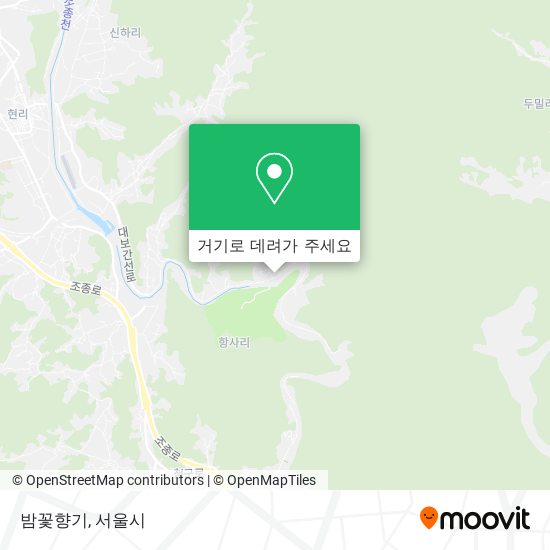 밤꽃향기 지도